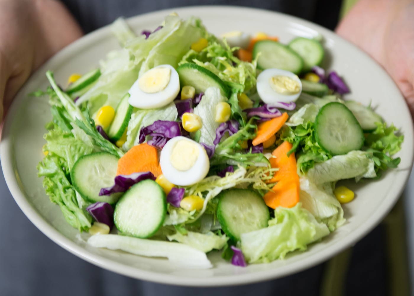 салат из свежих овощей